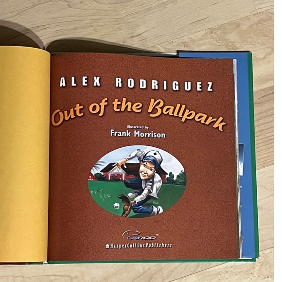 EUC Alex Rodriguez children's hardcover baseball book - Picture 5 of 7